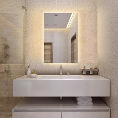 Electric Mirror Serenity Lighted Mirror, Integrated LED, Clear, 36"H x 24"W x 1.75"D (SER-2436 YUU6011X4J) 