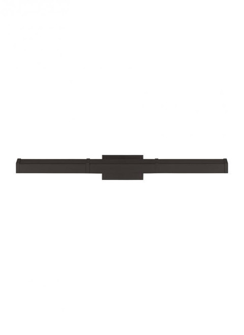 Visual Comfort & Co. Studio Collection Granby Picture Light, 2-Light, Aged Iron, 23.88"W (AW1192AI 70736K3) 