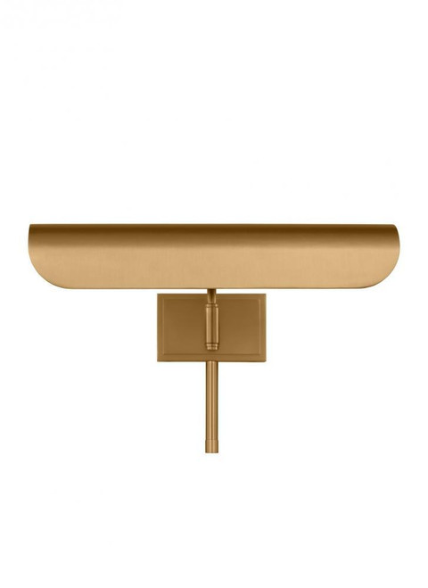 Visual Comfort & Co. Studio Collection Hull Picture Light, 2-Light, Burnished Brass, 13"W (CW1312BBS 70736KQ) 