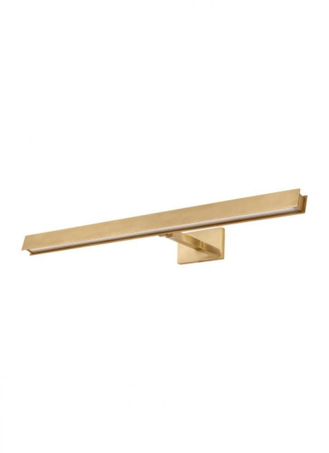 Visual Comfort & Co. Modern Collection The Bau Picture Light, 1-Light, LED, Natural Brass, 8"W (SLPC12030NB 70PKF7X) 