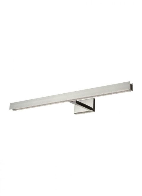 Visual Comfort & Co. Modern Collection The Bau Picture Light, 1-Light, LED, Polished Nickel, 8"W (SLPC12030N 70PKF7W) 