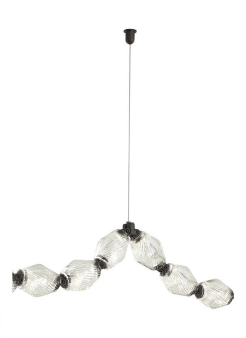 Visual Comfort & Co. Modern Collection Collier Swag Cable, Dark Bronze, 1.2"L (700CLRSWAGBZ 70PKK4A) 