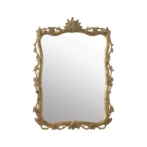 Maitland-Smith Gandolfi Mirror, Burnished Gold, 39"W (8172-28 YUU906TP8Q) 