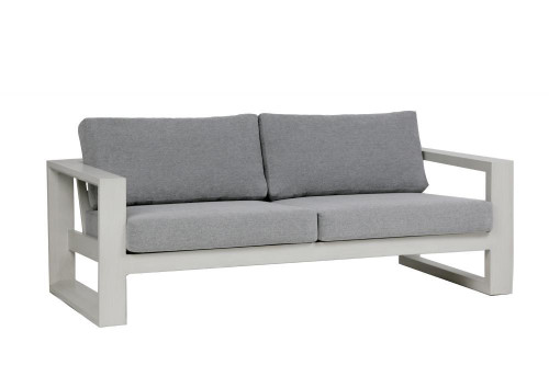 Ratana Element 5.0 2.5-Seater Sofa, Regatta, Whitewash Frame, 79"W (FN57003WHT-FO5164 YUU90041CA) 