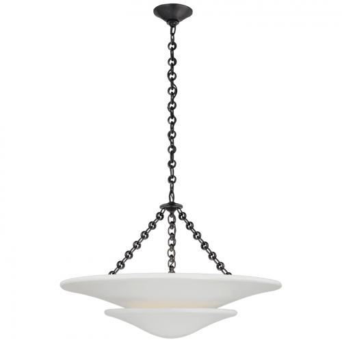 Visual Comfort & Co. Signature Collection Mollino Medium Tiered Chandelier - Bronze 