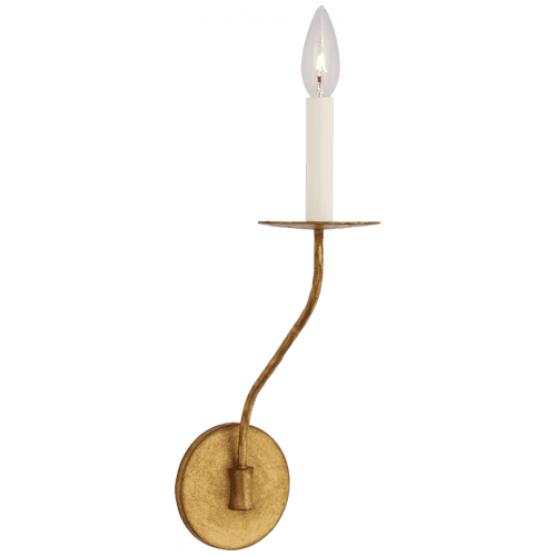 Visual Comfort & Co. Signature Collection Belfair Medium Single Sconce - Gilded Iron 