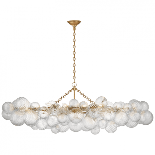 Visual Comfort & Co. Signature Collection Talia Large Linear Chandelier - Gild 