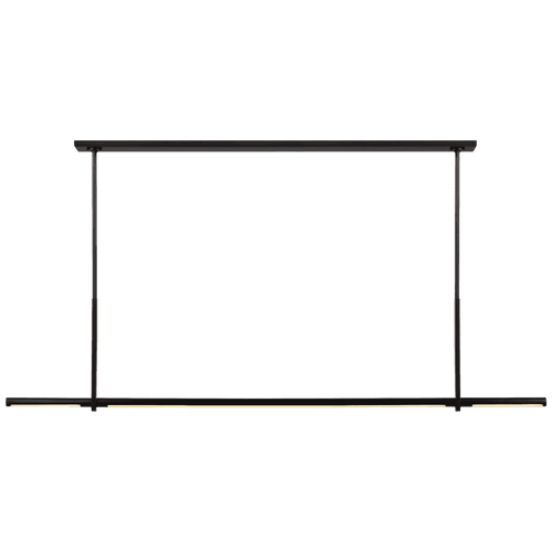 Visual Comfort & Co. Signature Collection Axis Large Linear Pendant - Bronze 