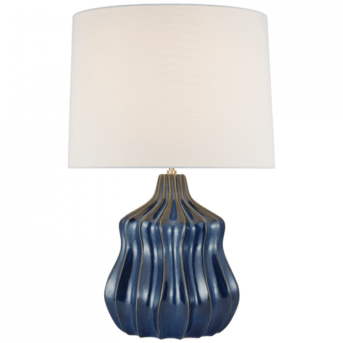 Visual Comfort & Co. Signature Collection Ebb Large Table Lamp - Mixed Blue Brown 