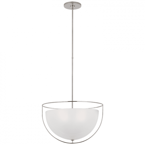Visual Comfort & Co. Signature Collection Odeon Large Pendant - Polished Nickel 