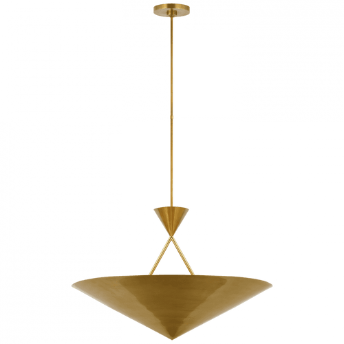 Visual Comfort & Co. Signature Collection Orsay Medium Chandelier - Hand-Rubbed Antique Brass 