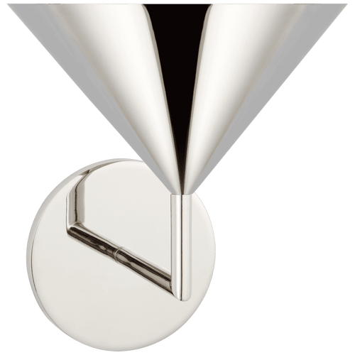 Visual Comfort & Co. Signature Collection Orsay LED Small Single Sconce - Polished Nickel 