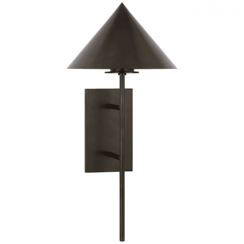 Visual Comfort & Co. Signature Collection Orsay LED Medium Downlight Sconce - Bronze 