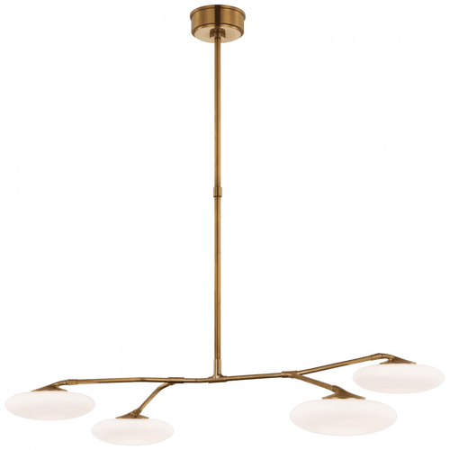 Visual Comfort & Co. Signature Collection Brindille LED Large Chandelier - Soft Brass 