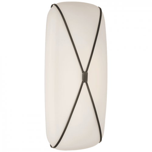 Visual Comfort & Co. Signature Collection Fondant Linear Bath Sconce - Gun Metal 24" 