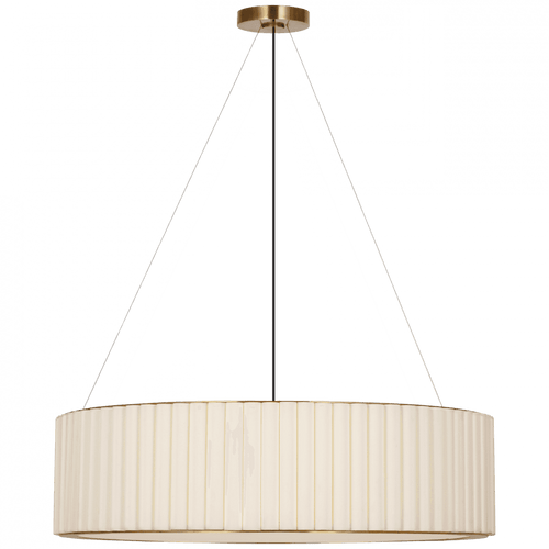 Visual Comfort & Co. Signature Collection Palati Extra Large Hanging Shade - Hand-Rubbed Antique Brass 