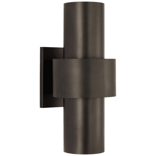 Visual Comfort & Co. Signature Collection Chalmette Medium Layered Sconce - Aged Iron 