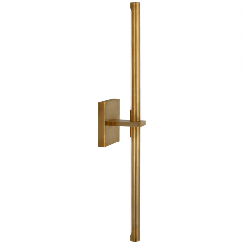 Visual Comfort & Co. Signature Collection Axis Large Linear Sconce - Antique-Burnished Brass 