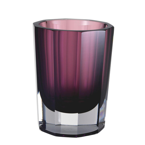 Eichholtz Chavez Vase, Small, Purple Glass, 5.91"H (114817 YV0J041XP1) 