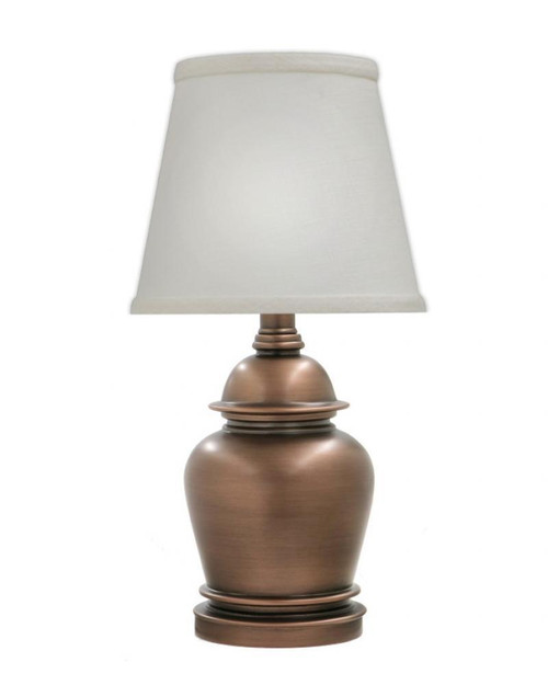 Stiffel Desk Lamp, 1-Light, Antique Old Bronze, Cream Aberdeen Fabric Shade, 16"H (ML-A627-AOB YV0J07RTDT) 