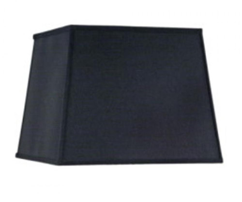 Stiffel Replacement Lampshade, Hardback Tapered Square, Black Shadow, Nickel Top Ring, 12" Top x 15" Bottom x 12" Height (ST1 YV0J07RVCP) 
