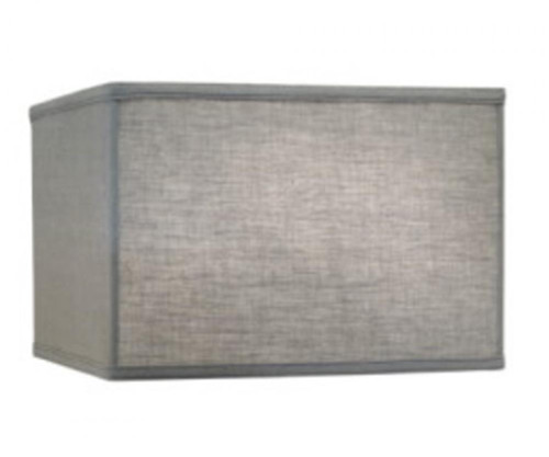 Stiffel Replacement Lampshade, Hardback Square, Geneva Linen Ash, Nickel Top Ring, 16" Top x 16" Bottom x 11" Height (ST5 YV0J07RVCU) 