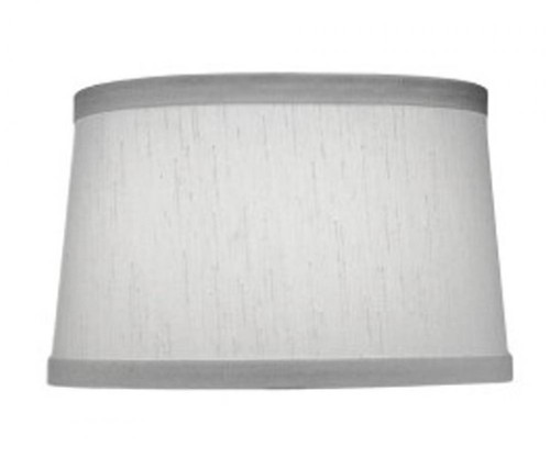 Stiffel Replacement Lampshade, Hardback Tapered Drum, Global White, Nickel Top Ring, 14" Top x 16" Bottom x 10" Height (ST41 YV0J07RW92) 