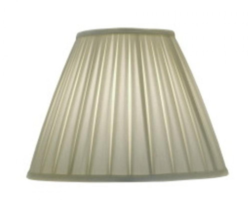 Stiffel Replacement Lampshade, Softback Empire, Box Pleated Ivory Shadow, Brass Top Ring, 8" Top x 17" Bottom x 13" Height (ST45 YV0J07RW96) 