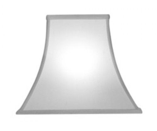 Stiffel Replacement Lampshade, Hardback Tapered Square, Off-White Silk Shantung, Nickel Top Ring, 5" Top x 10" Bottom x 9" Height (ST49 YV0J07RW9A) 