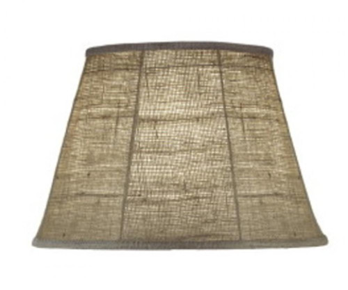 Stiffel Replacement Lampshade, Softback Empire, Natural Burlap, Brass Top Ring, 10" Top x 16" Bottom x 11" Height (ST55 YV0J07RW9H) 