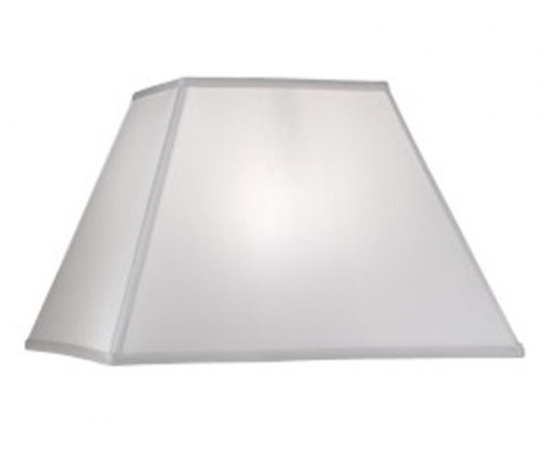 Stiffel Replacement Lampshade, Hardback Tapered Square, Global White, Brass Top Ring, 8" Top x 16" Bottom x 11" Height (ST57 YV0J07RW9K) 