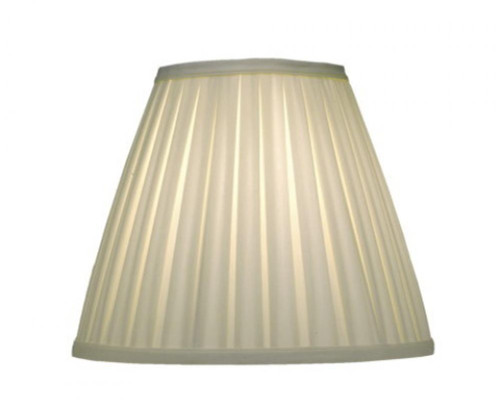 Stiffel Replacement Lampshade, Softback Empire, Box Pleated Ivory Shadow, Brass Top Ring, 6" Top x 12" Bottom x 10" Height (ST86 YV0J07RWAF) 