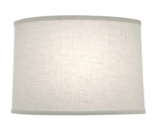 Stiffel Replacement Lampshade, Hardback Drum, Cream Aberdeen, Brass Top Ring, 14" Top x 15" Bottom x 10" Height (ST96 YV0J07RWAR) 
