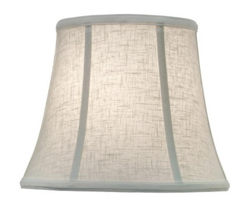 Stiffel Replacement Lampshade, Modified Softback Bell, Cream Aberdeen, Brass Top Ring, 8" Top x 12" Bottom x 10" Height (ST101 YV0J07RWAX) 
