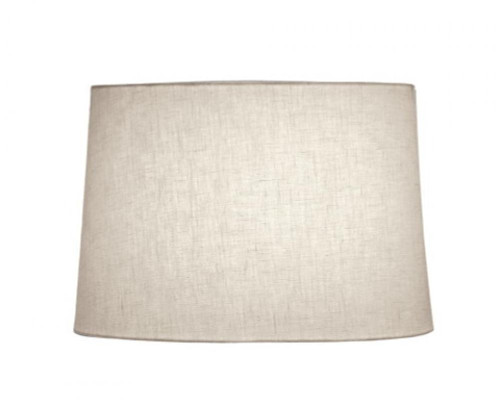 Stiffel Replacement Lampshade, Hardback Drum, Cream Aberdeen, Nickel Top Ring, 16" Top x 18" Bottom x 13" Height (ST148 YV0J07RX8H) 
