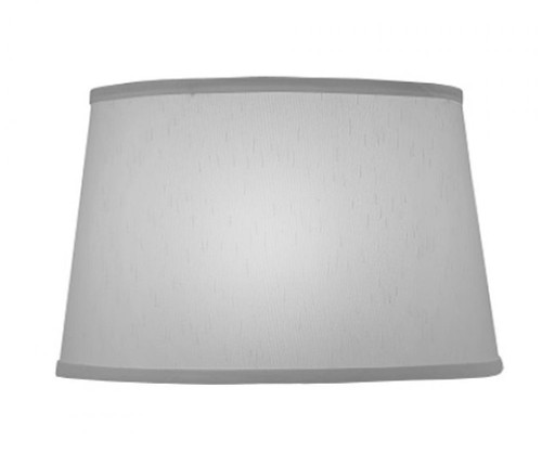 Stiffel Replacement Lampshade, Hardback Tapered Drum, Global White, Nickel Top Ring, 13" Top x 16" Bottom x 10" Height (ST192 YV0J07RX9Q) 