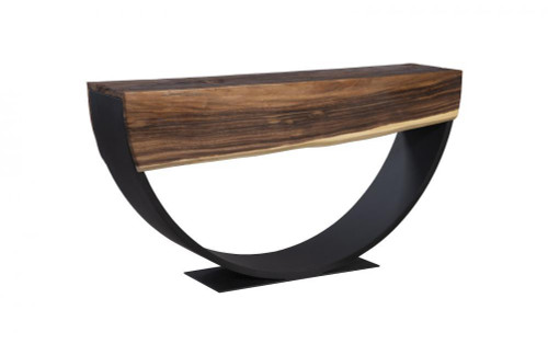 Phillips Collection Arc Console, Chamcha Top, Black Legs, 60"W (TH103724 YV0J07T262) 