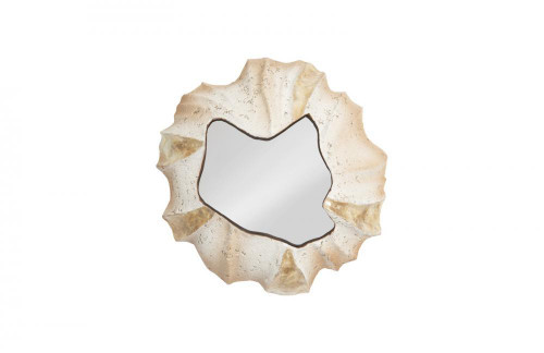 Phillips Collection Barnacle Mirror, Ivory, 12"W (PH75346 YV0J07T34F) 