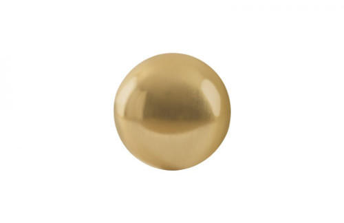Phillips Collection Floor Ball Sculpture, Small, Gold Leaf, 13"H (PH62305 YV0J07T72A) 