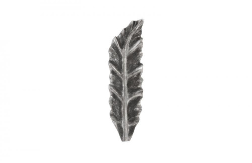 Phillips Collection Petiole Leaf Wall Art, Version B, Small, Silver Leaf, 7"W (PH94515 YV0J07W3UC) 