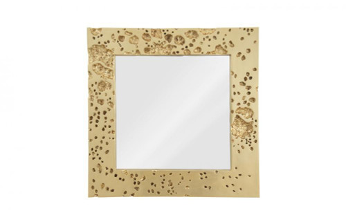 Phillips Collection Splotch Mirror, Gold Leaf, 39"W (PH102735 YV0J07W5U2) 