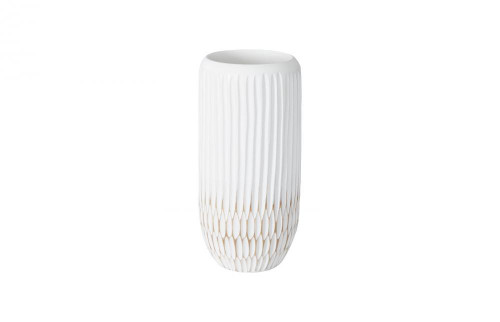 Phillips Collection Lacuna Vase, Small, Off-White, 12"H (TH107098 YV0J07T9YG) 