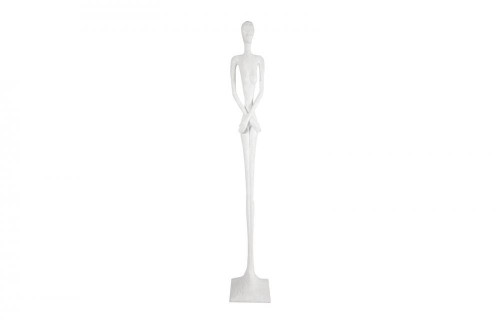 Phillips Collection Lloyd or Lottie Figures Sculpture, Lottie, Large, Glossy White, 84"H (PH101841 YV0J07TA0F) 