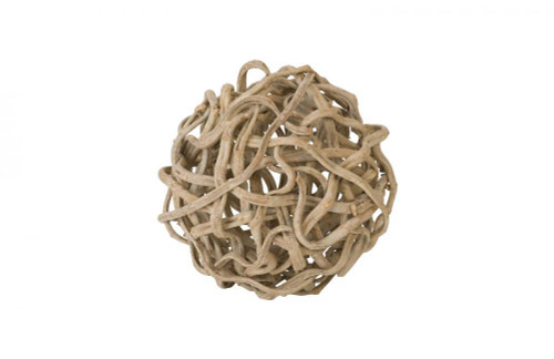 Phillips Collection Vine Sculpture, Ball, Large, Natural, 27"H (TH97923 YV0J07W7PV) 
