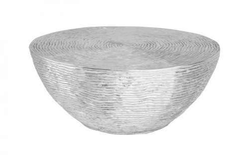 Phillips Collection Ripple Coffee Table, Silver Leaf, 40"W (PH102841 YV0J07W3VZ) 