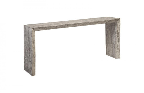Phillips Collection Waterfall Console, Graystone, 66"W (TH101898 YV0J07W7QA) 