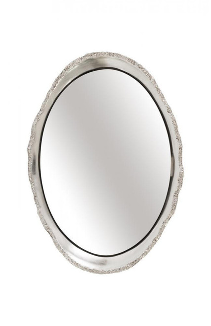Phillips Collection Broken Egg Mirror, Silver Leaf, 30"W (PH77290 YV0J07T364) 