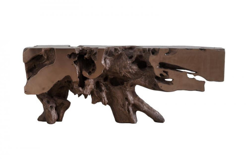 Phillips Collection Freeform Console, Large, Polished Bronze, 80"W (PH59420 YV0J07T806) 