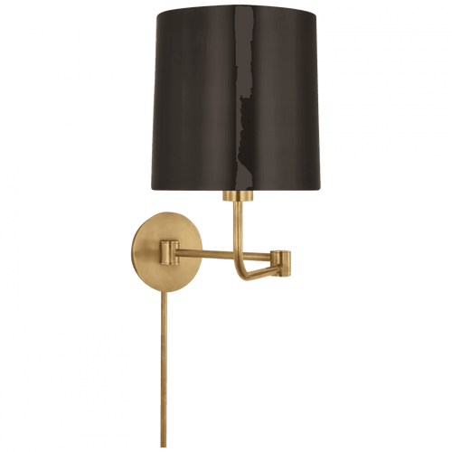 Visual Comfort & Co. Signature Collection Go Lightly Swing Arm Wall Light, Visual Comfort & Co. Signature Collection BBL 2095SB-BZ D95UN 