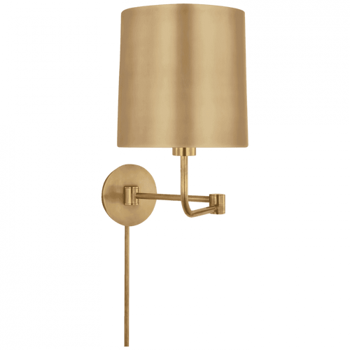 Visual Comfort & Co. Signature Collection Go Lightly Swing Arm Wall Light, Visual Comfort & Co. Signature Collection BBL 2095SB-SB D93UQ 